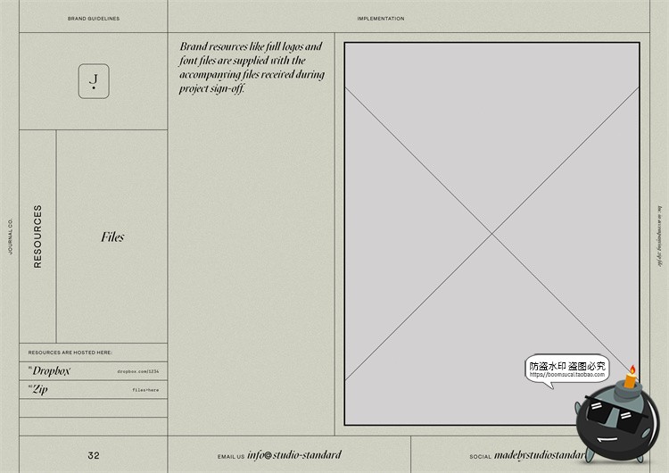 图片[31]-现代优雅莫兰迪色系品牌VI指南手册logo标识规范排版PSD模版素材-设计猿