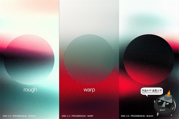 图片[3]-潮流梦幻流体渐变模糊颗粒噪点纹理抽象酸性背景底纹JPG图片素材-设计猿