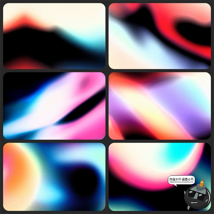 图片[8]-潮流梦幻流体渐变模糊颗粒噪点纹理抽象酸性背景底纹JPG图片素材-设计猿