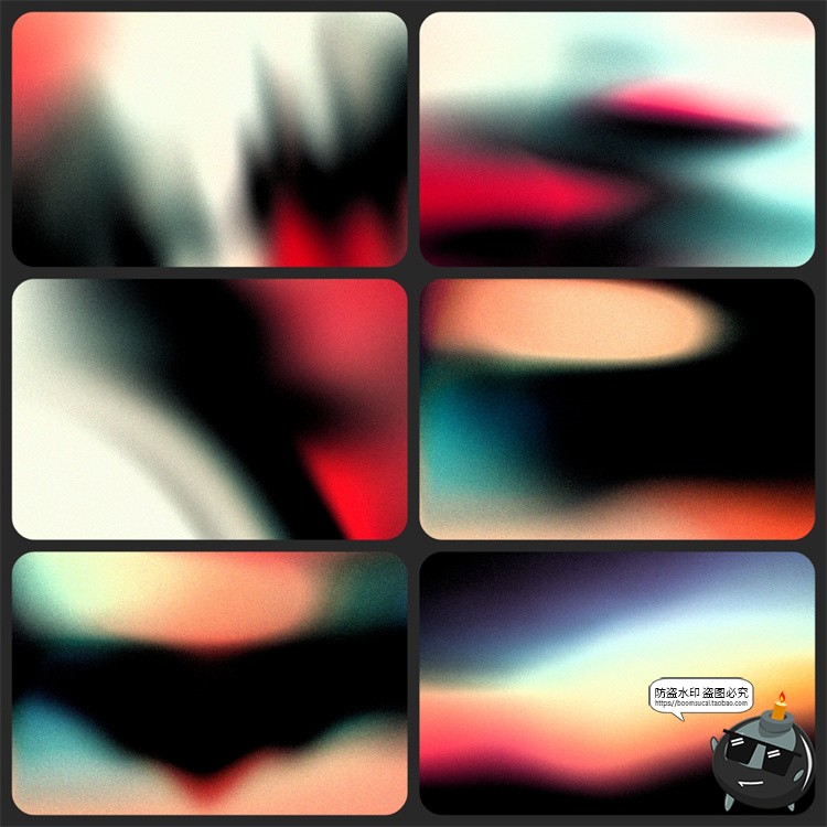 图片[9]-潮流梦幻流体渐变模糊颗粒噪点纹理抽象酸性背景底纹JPG图片素材-设计猿