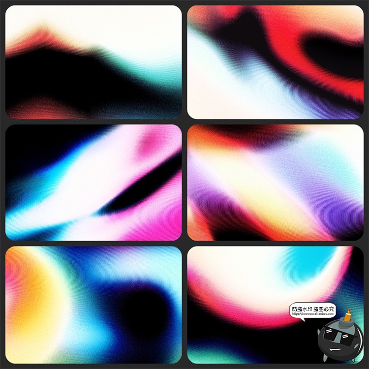 图片[13]-潮流梦幻流体渐变模糊颗粒噪点纹理抽象酸性背景底纹JPG图片素材-设计猿