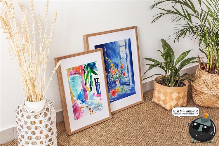 图片[6]-高清艺术水彩手绘鲜花植物花卉绘画装饰挂画插图插画PG图片素材-设计猿