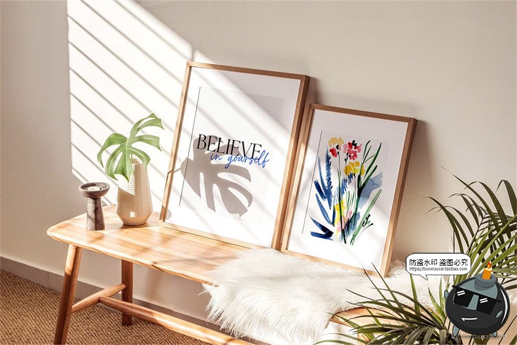 图片[8]-高清艺术水彩手绘鲜花植物花卉绘画装饰挂画插图插画PG图片素材-设计猿