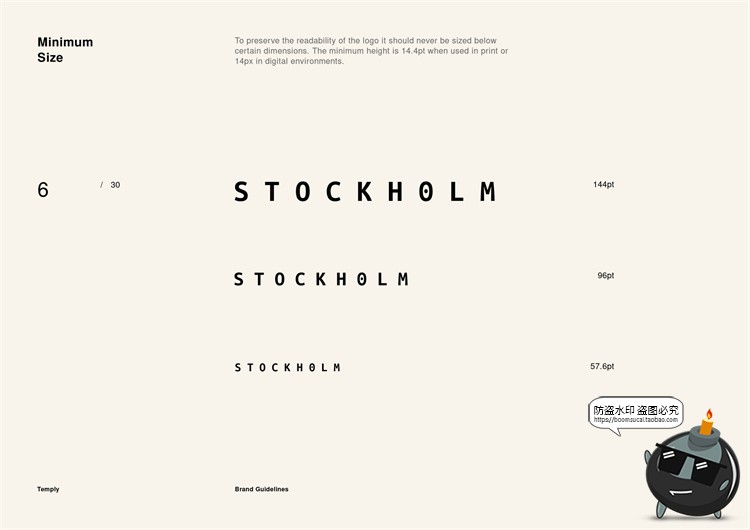 图片[6]-潮流时尚品牌规范标准设计参考说明书手册VI提案画册PSD模板素材-设计猿