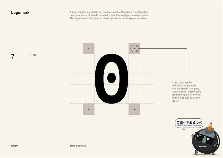 图片[7]-潮流时尚品牌规范标准设计参考说明书手册VI提案画册PSD模板素材-设计猿