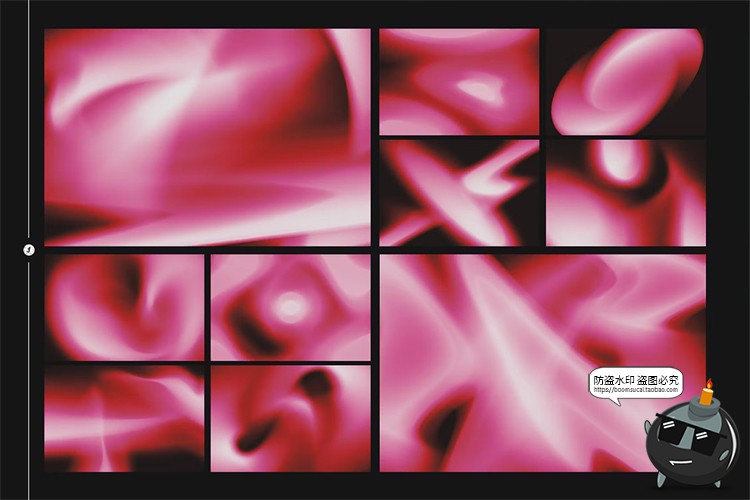 图片[4]-潮流科幻奇异动感酸性模糊抽象艺术科技海报背景底纹JPG图片素材-设计猿