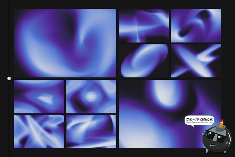 图片[7]-潮流科幻奇异动感酸性模糊抽象艺术科技海报背景底纹JPG图片素材-设计猿