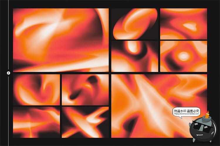 图片[13]-潮流科幻奇异动感酸性模糊抽象艺术科技海报背景底纹JPG图片素材-设计猿