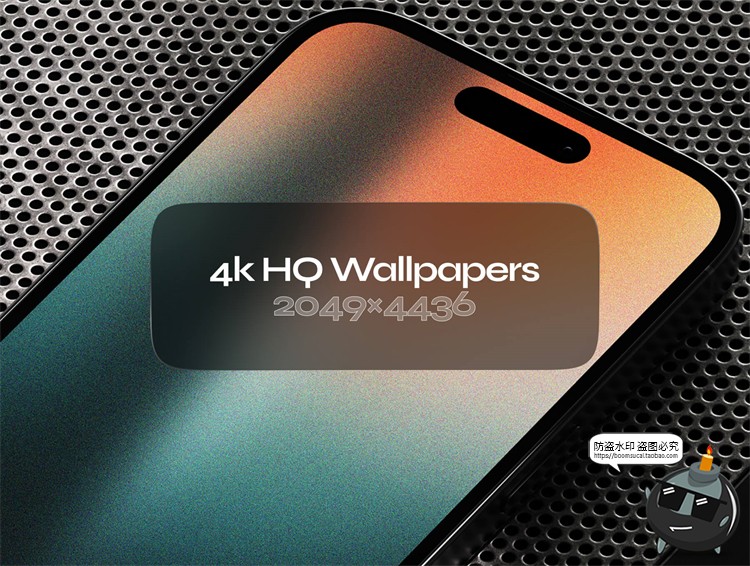 图片[11]-4K高清复古颗粒噪点酸性渐变科幻手机壁纸背景底纹JPG图片素材图-设计猿