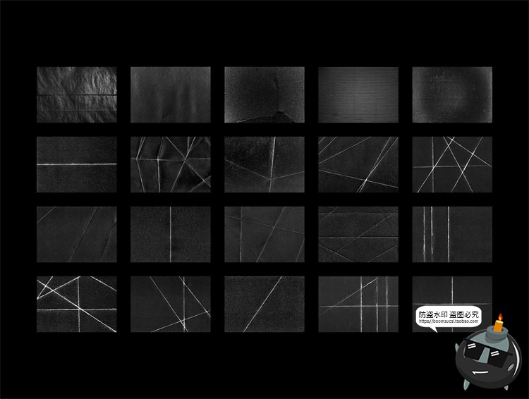 图片[2]-黑白复古做旧纸张褶皱粗糙折痕磨损颗粒肌理底纹JPG图片合成素材-设计猿