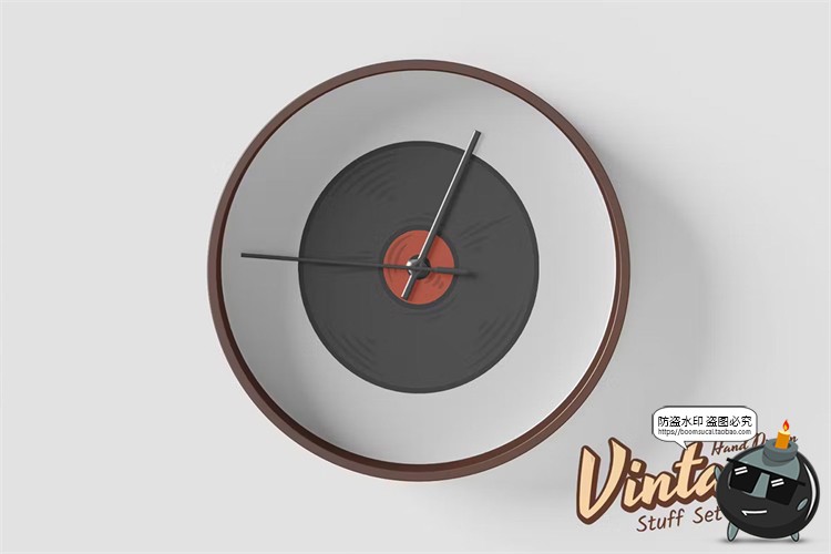 图片[4]-手绘复古经典怀旧家用设备留声机老电视插画AI矢量PNG免抠svg素材-设计猿