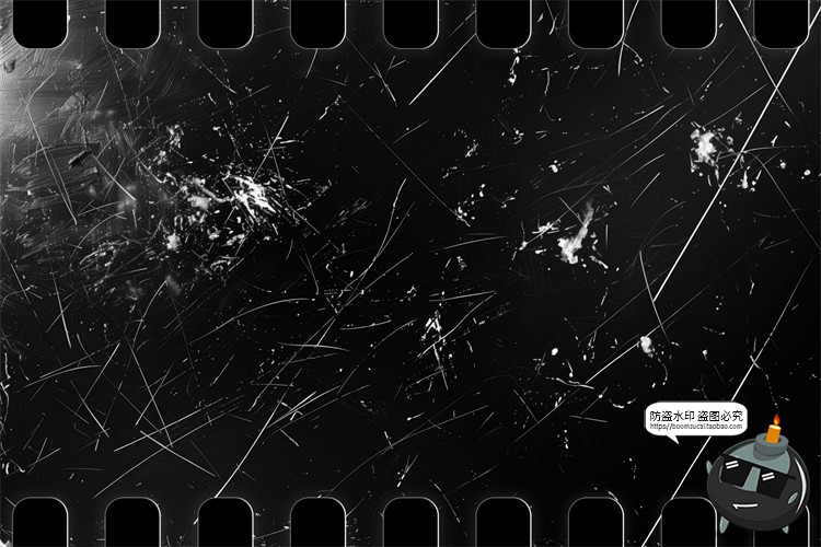 图片[5]-复古怀旧做旧老式划痕电影胶卷条胶片带背景JPG图片后期合成素材-设计猿