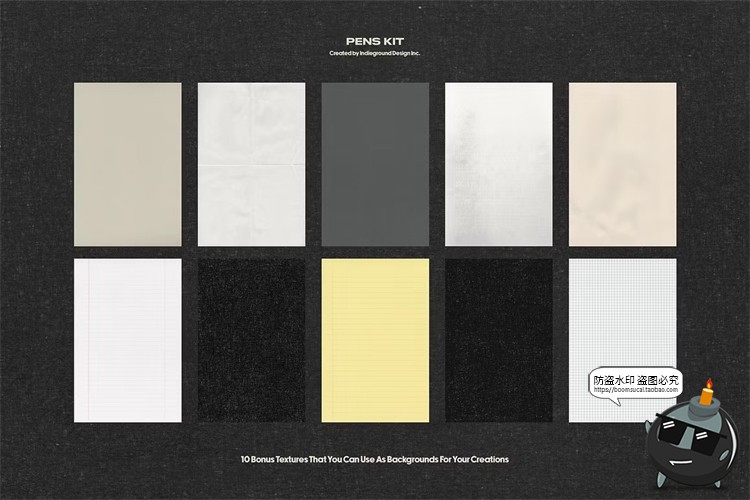 图片[12]-水彩笔手绘涂鸦乱涂标记符号线条插画草稿手账PNG免抠图片素材-设计猿