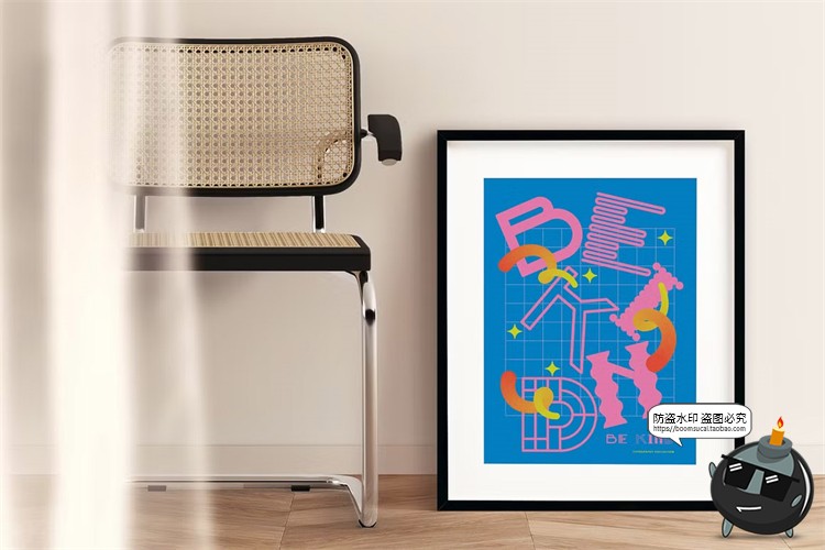 图片[5]-潮流创意简约爱情情话告白英语装饰挂画插画海报AI矢量JPG素材图-设计猿