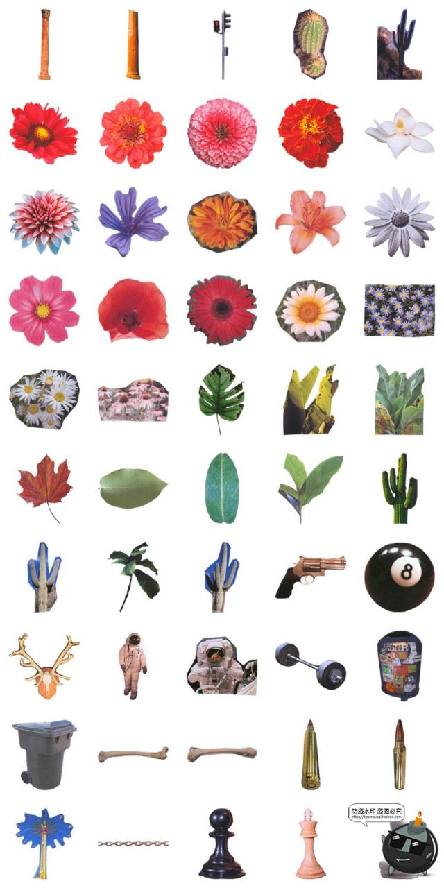 图片[2]-复古杂志波普蒸汽波艺术拼贴元素剪贴插画PSD模板PNG免抠图片素材-设计猿