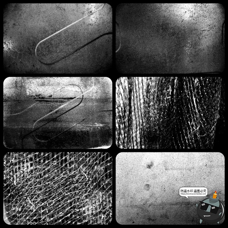 图片[4]-复古做旧磨损划痕粗糙褶皱尘埃污渍颗粒肌理背景JPG图片合成素材-设计猿