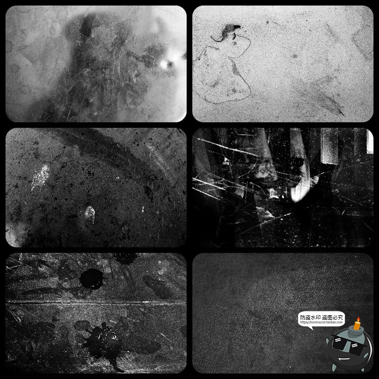 图片[6]-复古做旧磨损划痕粗糙褶皱尘埃污渍颗粒肌理背景JPG图片合成素材-设计猿