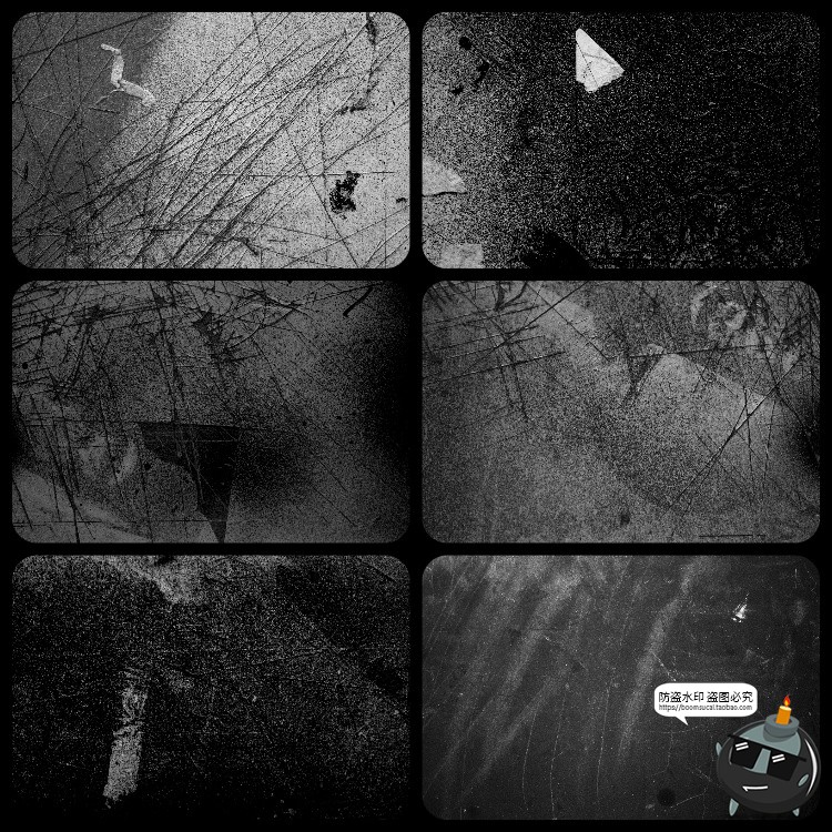 图片[13]-复古做旧磨损划痕粗糙褶皱尘埃污渍颗粒肌理背景JPG图片合成素材-设计猿