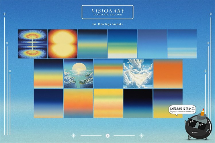 图片[12]-梦幻自然仙境超现实主义未来科幻数字艺术插图插画JPG图片PNG素材-设计猿