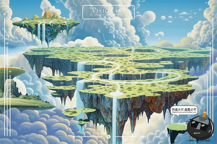 图片[13]-梦幻自然仙境超现实主义未来科幻数字艺术插图插画JPG图片PNG素材-设计猿