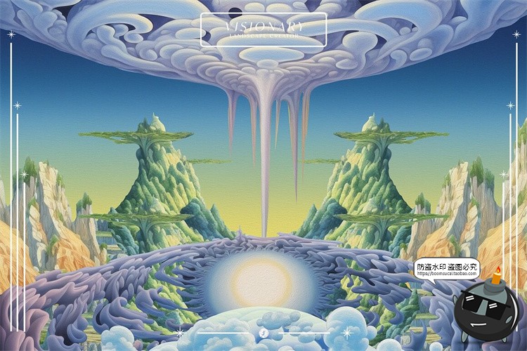 图片[15]-梦幻自然仙境超现实主义未来科幻数字艺术插图插画JPG图片PNG素材-设计猿