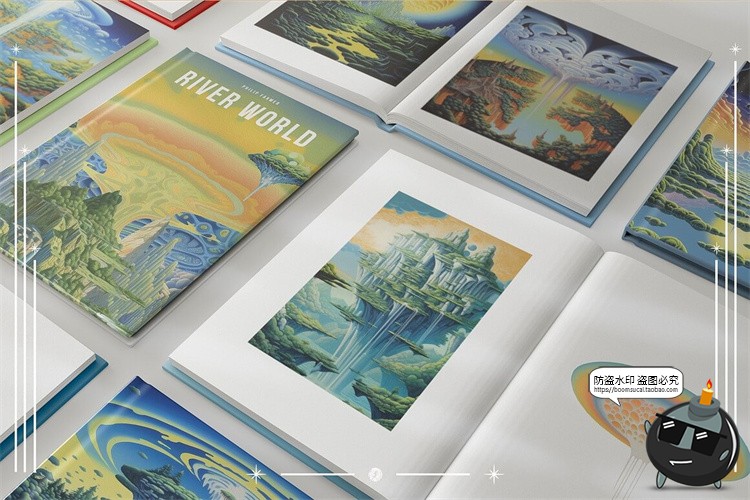 图片[17]-梦幻自然仙境超现实主义未来科幻数字艺术插图插画JPG图片PNG素材-设计猿