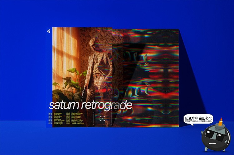 图片[12]-复古迷幻扭曲扫描仪梦幻失真故障风艺术条纹背景肌理JPG图片素材-设计猿