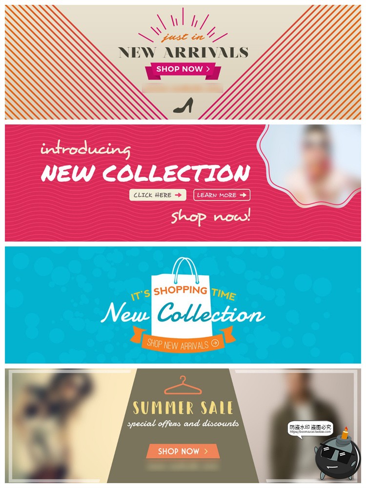 图片[6]-时尚地产餐饮健身banner横幅广告海报排版宣传模板PSD分层PS素材-设计猿