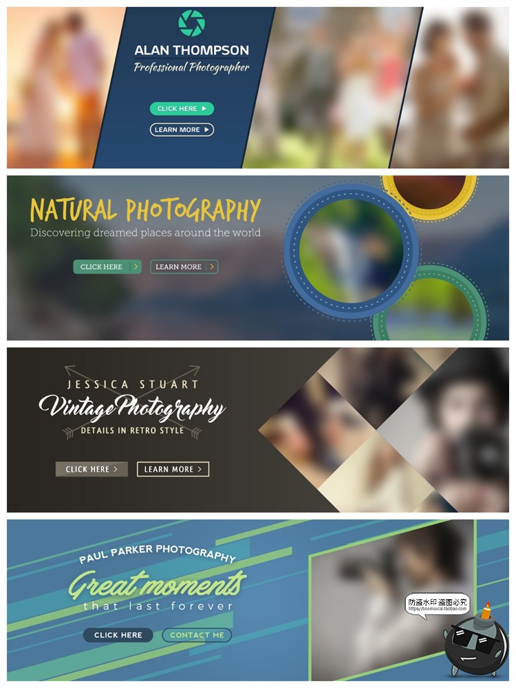 图片[14]-时尚地产餐饮健身banner横幅广告海报排版宣传模板PSD分层PS素材-设计猿