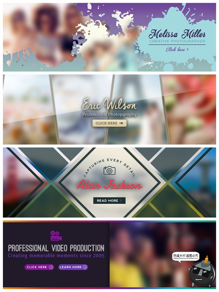 图片[15]-时尚地产餐饮健身banner横幅广告海报排版宣传模板PSD分层PS素材-设计猿