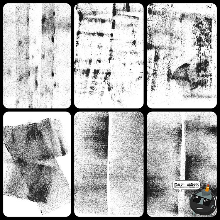 图片[2]-黑墨水拓印刷垃圾黑漆影印嘈杂墨水覆盖叠加背景纹理JPG图片素材-设计猿