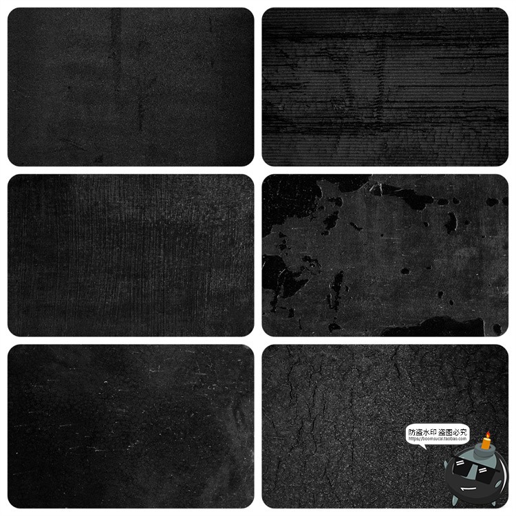图片[4]-黑色低调暗黑复古磨损斑驳颗粒纸板纸质背景肌理纹理JPG图片素材-设计猿