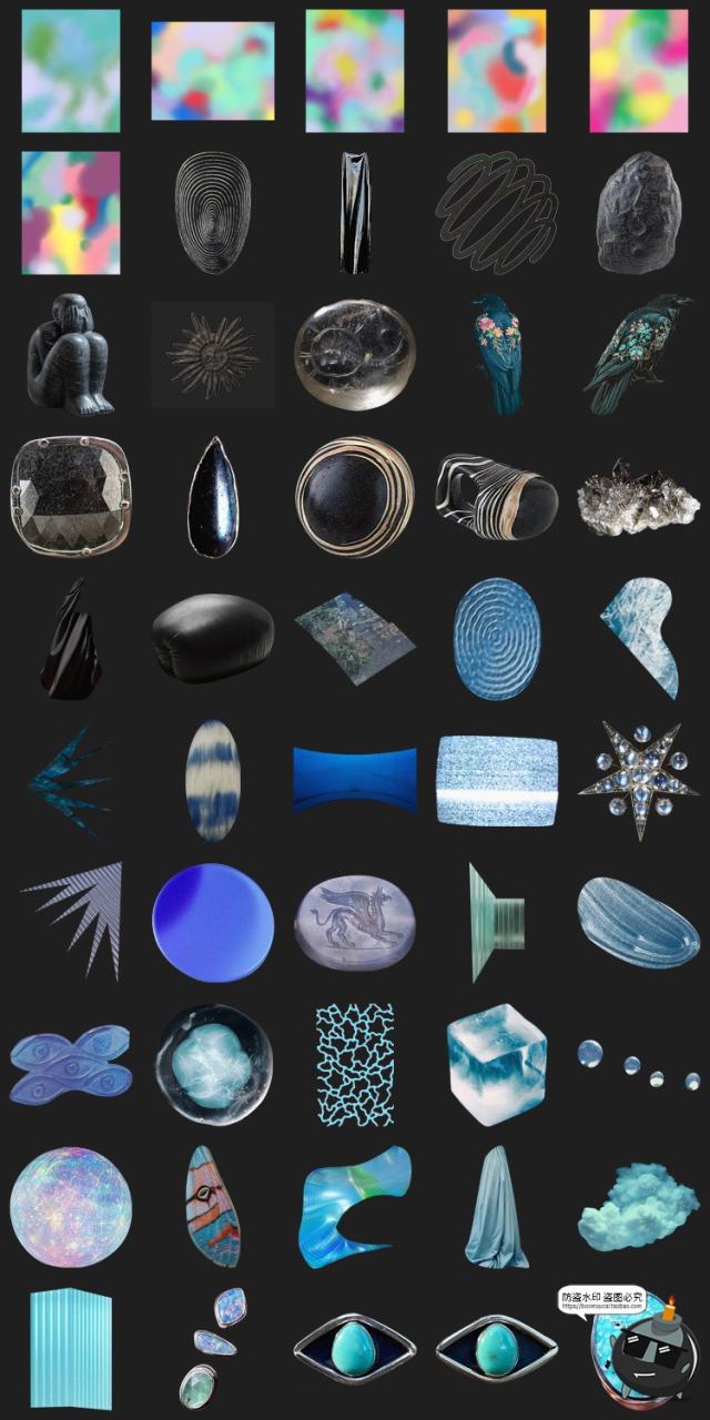 图片[3]-超现实主义神秘魔幻创意抽象艺术复古拼贴剪贴画png免抠图片素材-设计猿