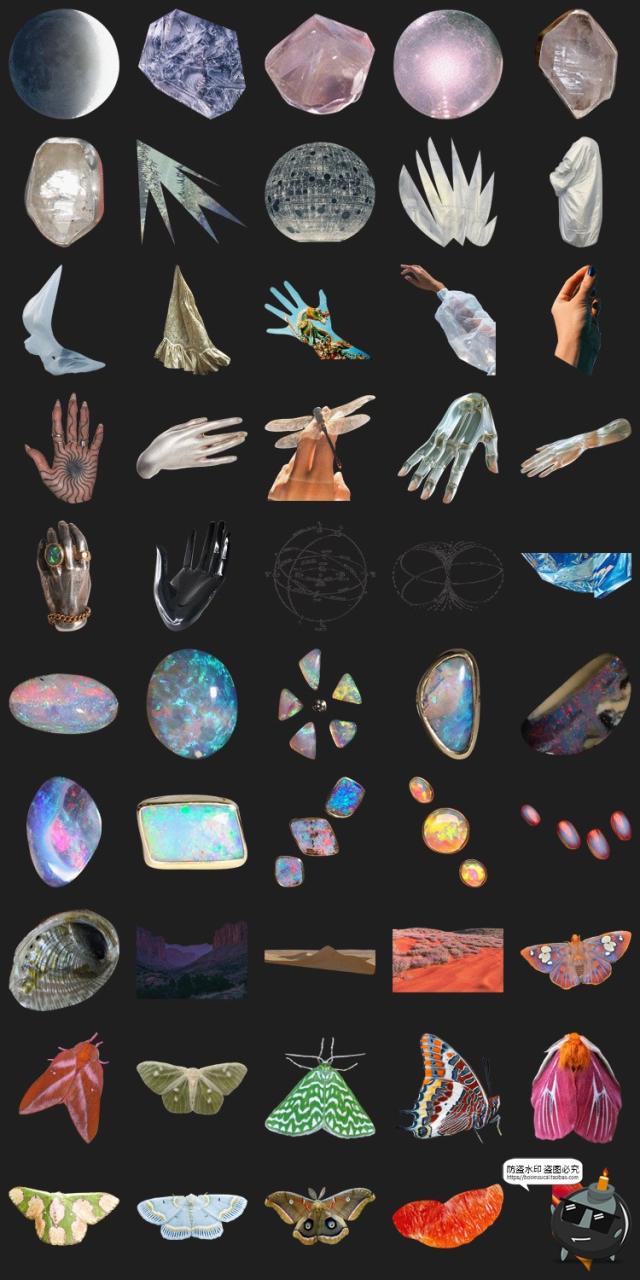 图片[6]-超现实主义神秘魔幻创意抽象艺术复古拼贴剪贴画png免抠图片素材-设计猿