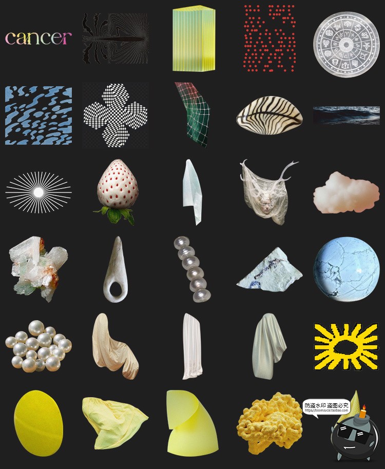 图片[10]-超现实主义神秘魔幻创意抽象艺术复古拼贴剪贴画png免抠图片素材-设计猿