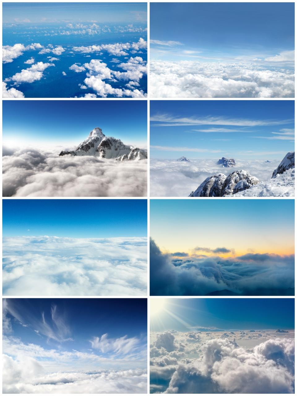 图片[6]-高清高空云层天空云雾云海自然美景风景设计合成JPG图片背景素材-设计猿