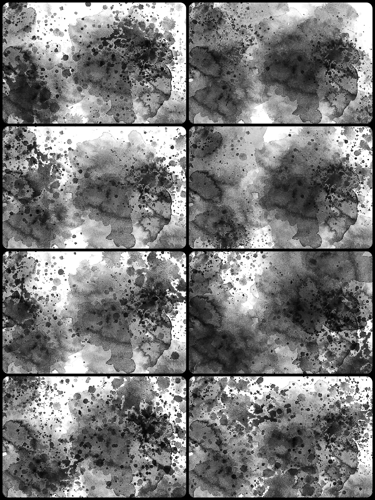 图片[1]-黑色泼墨斑点晕染散水彩肌理纹理背景JPG图片后期合成设计素材-设计猿