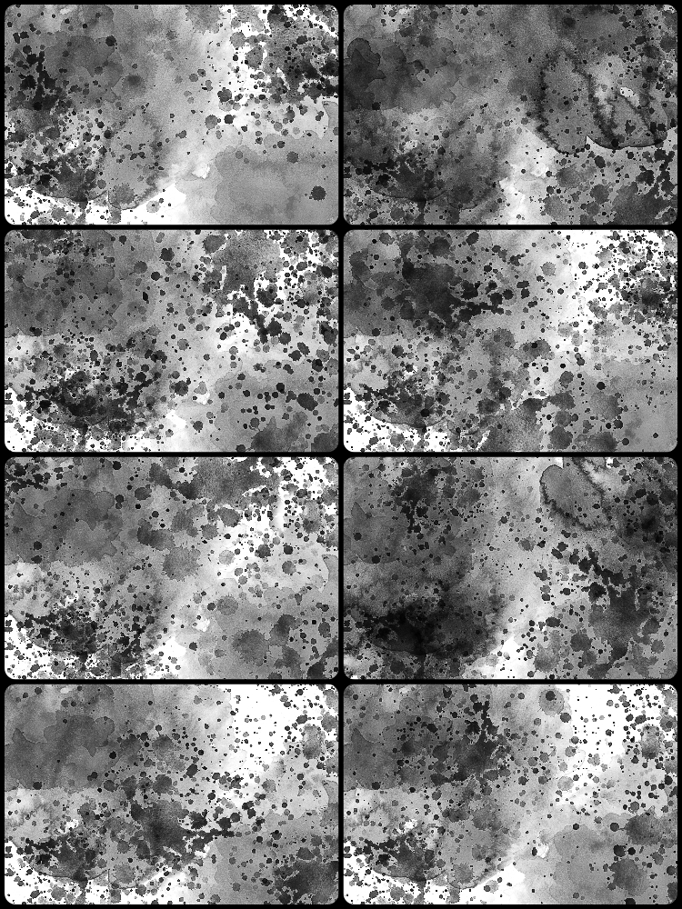 图片[4]-黑色泼墨斑点晕染散水彩肌理纹理背景JPG图片后期合成设计素材-设计猿