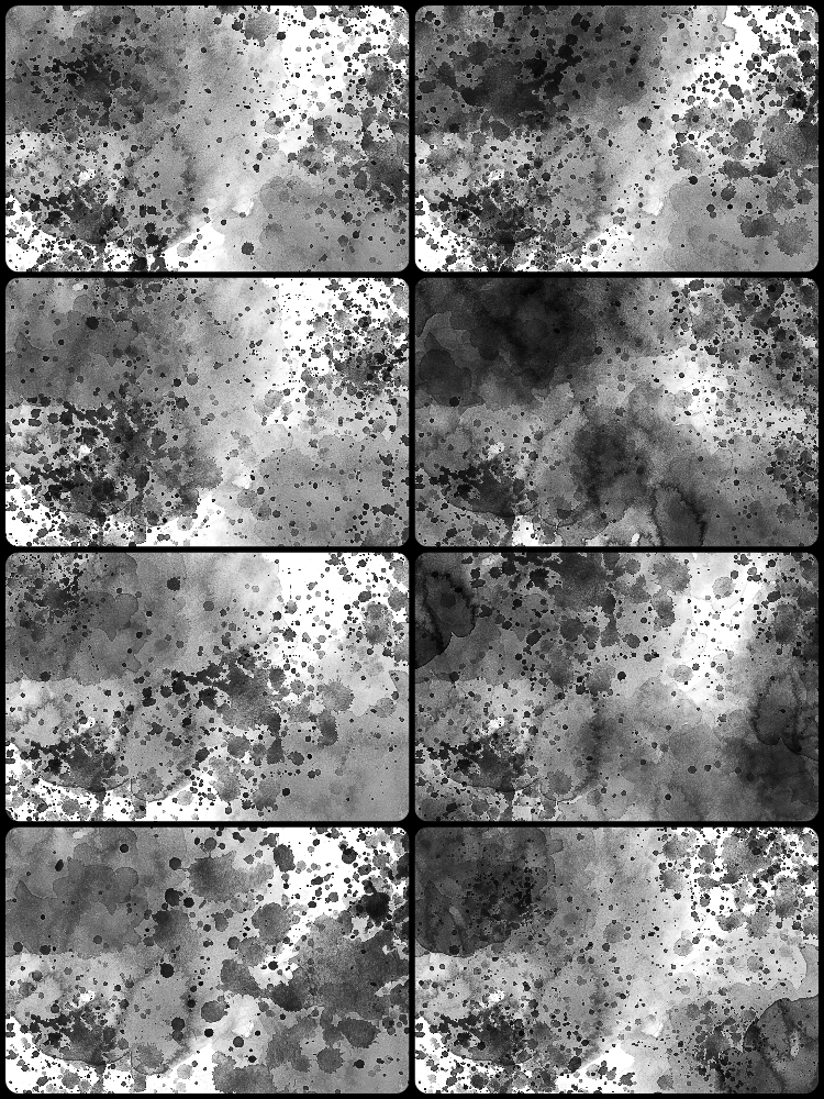 图片[5]-黑色泼墨斑点晕染散水彩肌理纹理背景JPG图片后期合成设计素材-设计猿