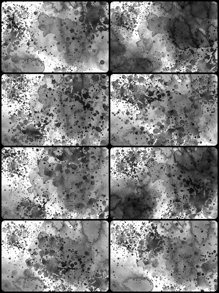 图片[9]-黑色泼墨斑点晕染散水彩肌理纹理背景JPG图片后期合成设计素材-设计猿