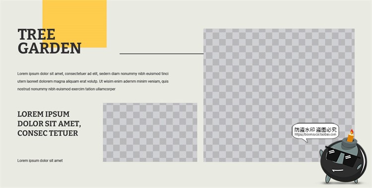 图片[8]-方形公司产品目录手册商业杂志图文排版版式PS分层Ai矢量模板素材-设计猿