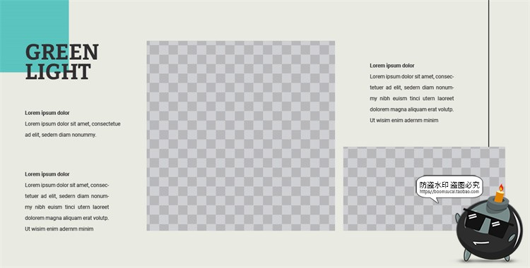 图片[10]-方形公司产品目录手册商业杂志图文排版版式PS分层Ai矢量模板素材-设计猿