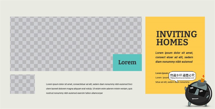 图片[11]-方形公司产品目录手册商业杂志图文排版版式PS分层Ai矢量模板素材-设计猿