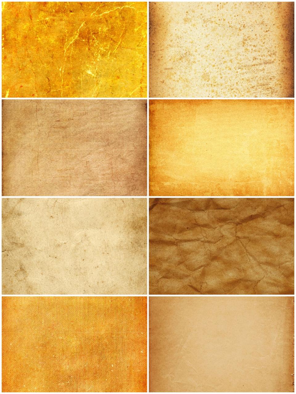 图片[4]-高清古风复古痕迹肌理纹理彩色牛皮纸背景贴图JPG图片PS设计素材-设计猿