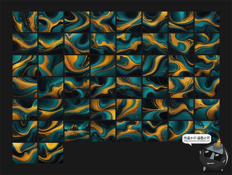 图片[3]-流体抽象艺术液体颜料油画背景底纹壁纸高清包装图案JPG图片素材-设计猿
