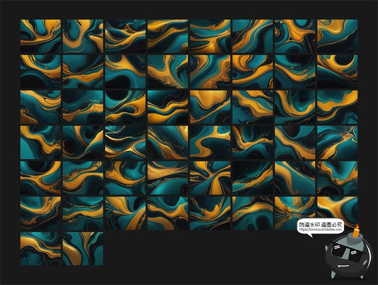 图片[4]-流体抽象艺术液体颜料油画背景底纹壁纸高清包装图案JPG图片素材-设计猿