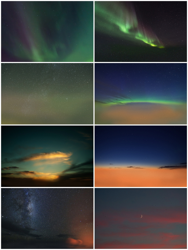 图片[4]-高清夜空晚上蓝色极光星光自然风光背景海报设计JPG叠层图片素材-设计猿