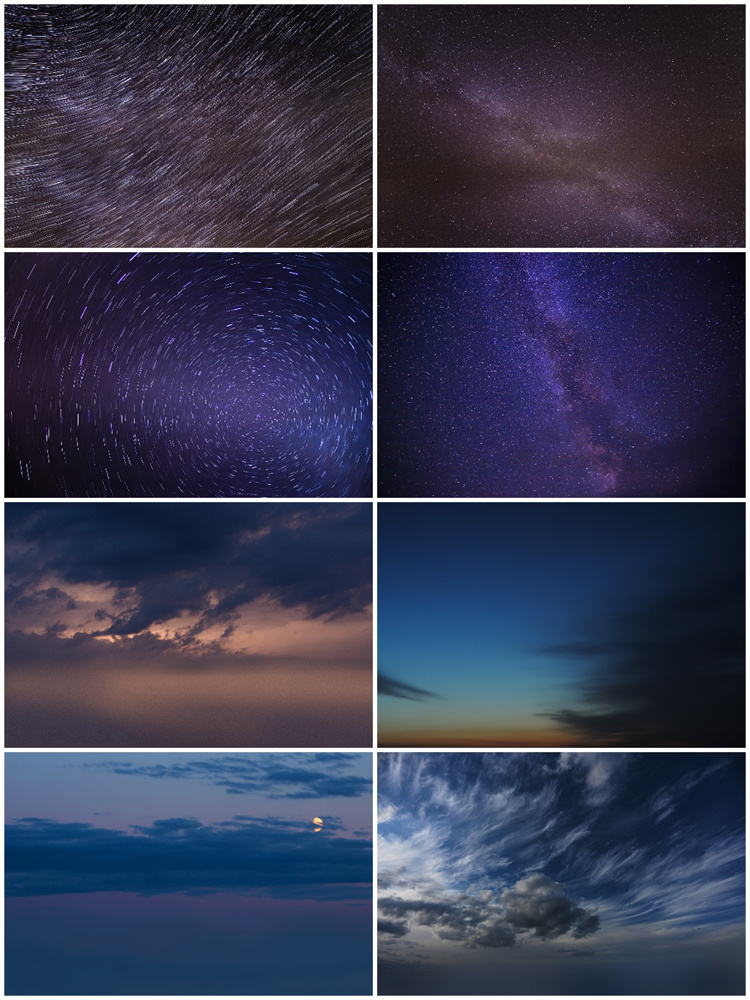 图片[13]-高清夜空晚上蓝色极光星光自然风光背景海报设计JPG叠层图片素材-设计猿