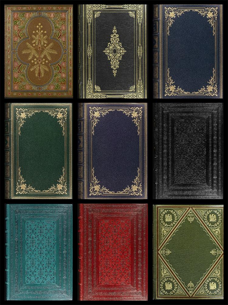 图片[2]-欧式古董复古陈旧古老书皮书脊魔法封面高清背景元素JPG图片素材-设计猿