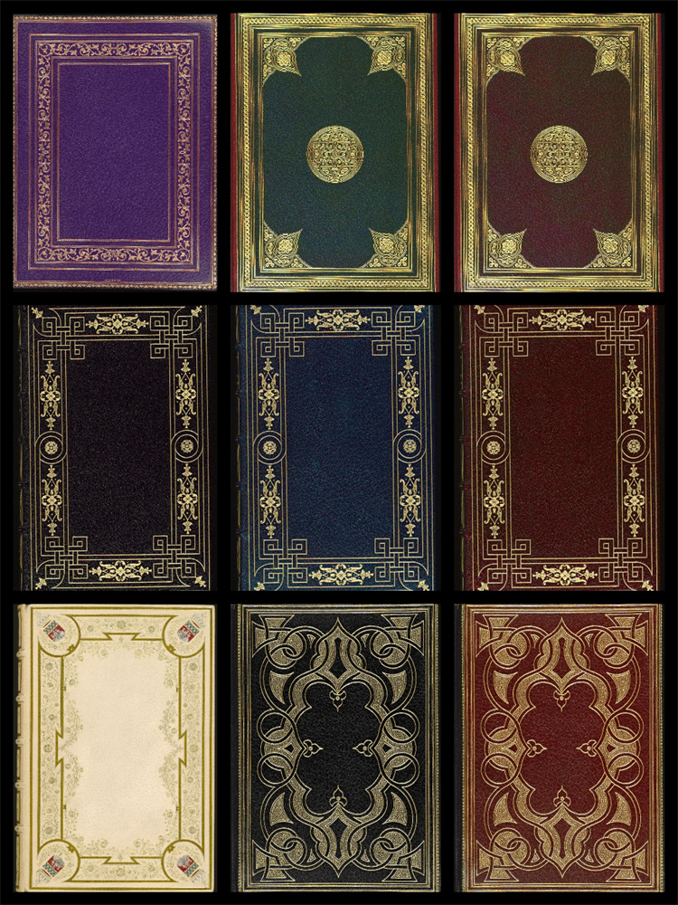 图片[4]-欧式古董复古陈旧古老书皮书脊魔法封面高清背景元素JPG图片素材-设计猿